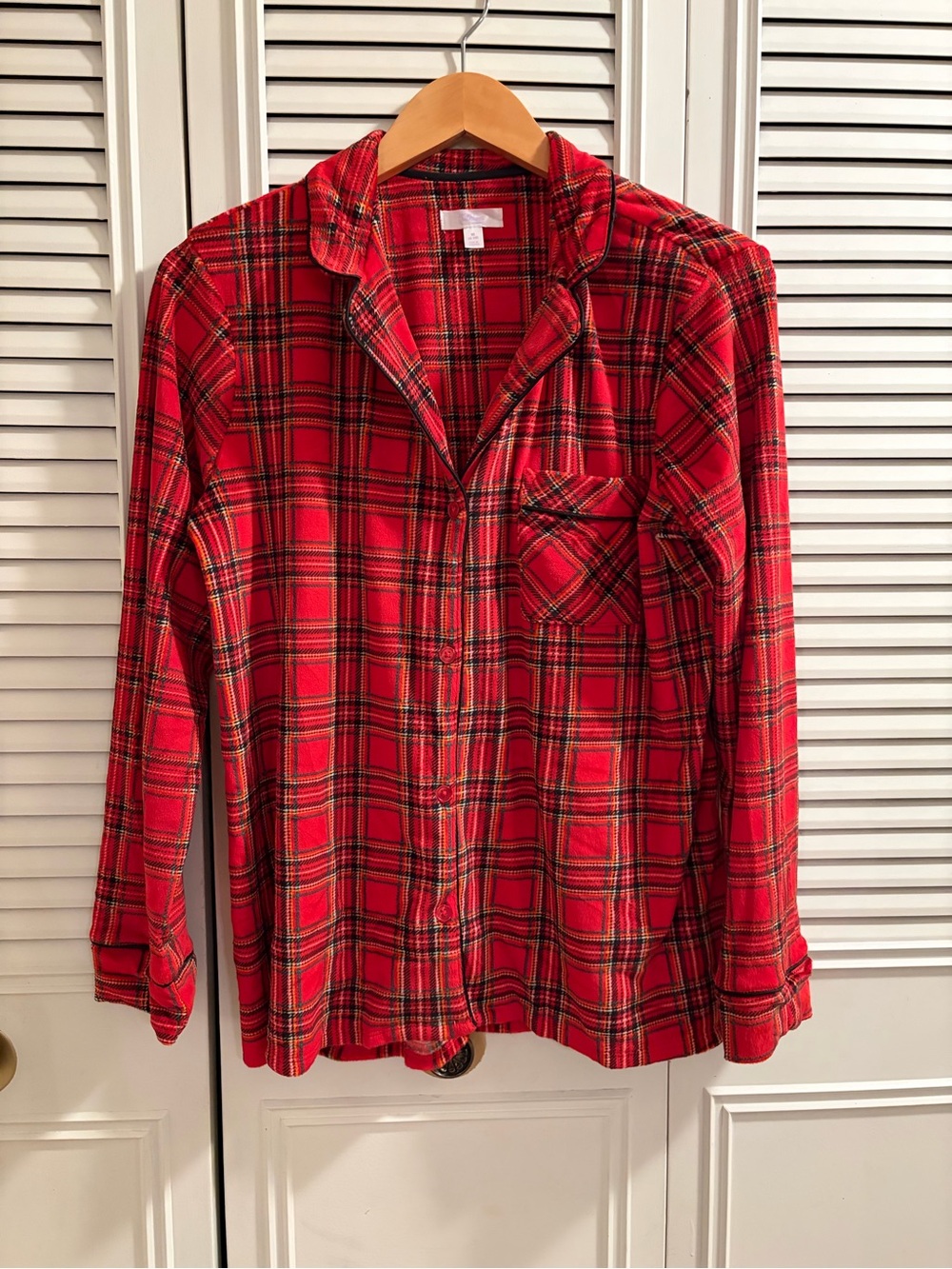 Red Plaid Kids' Button-Up Top - Brand Unspecified